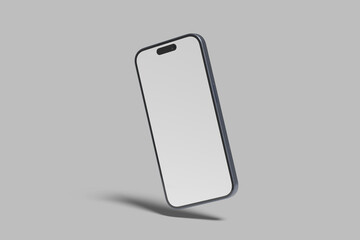 Smartphone 16 Pro Blank Mockup