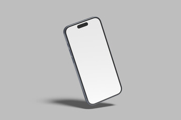 Smartphone 16 Pro Blank Mockup