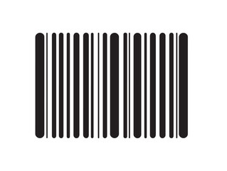 Sleek Barcode Vector with Minimalist Tech Feel  