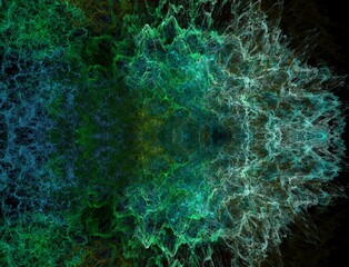 Imaginatory fractal abstract background Image