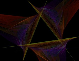 Imaginatory fractal abstract background Image