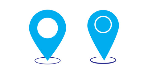 Location pin icon marking specific place, ideal for indicating destinations on maps.