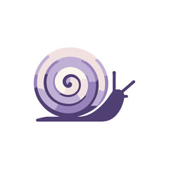 Colorful illustration of a snail crawling slowly on a white background, symbolizing patience