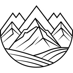 Abstract Alpine Flow