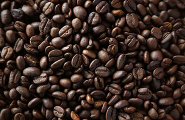 Roasted coffee beans