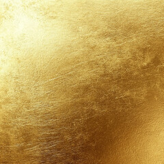 Textured Matte Gold Foil Background with Scratches