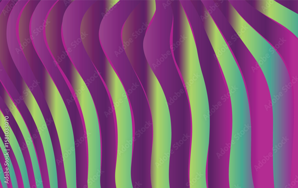 Poster background of modern abstract minimalist lines wave geometric shapes with vector elements.