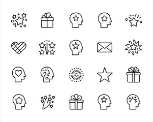 Exploding Head icon set