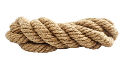 Thick knotted rope nautical theme beige brown texture