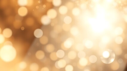 Fototapeta premium Abstract background with shimmering light particles transitioning from gold to silver, creating a dreamy atmosphere.