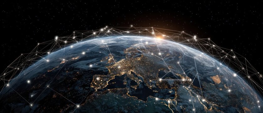 Global Network: Interconnected World