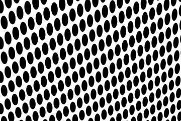 Textura o fondo de círculos negros