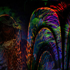 abstract fractal background