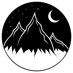 Lunar Ridge Silhouette
