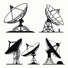 Satellite dishes communication technology broadcast