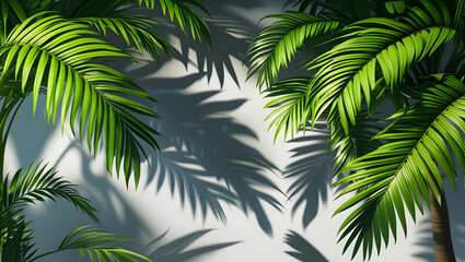 palm tree branches