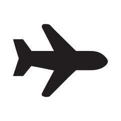 Obraz premium Airplane Icon Simple, Clean, and Versatile Vector Graphic for Travel, Aviation, and Transportation Designs