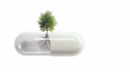 Empty white pill bottle mockup for capsules or supplements

