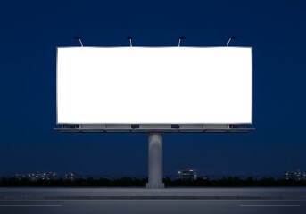 Fototapeta premium Night's Blank Canvas