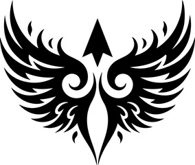 Fototapeta premium Diverse Tribal Tattoo Design Collection vector bundle graphic, design,