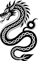 Obraz premium Diverse Tribal Tattoo Design Collection vector bundle graphic, design,