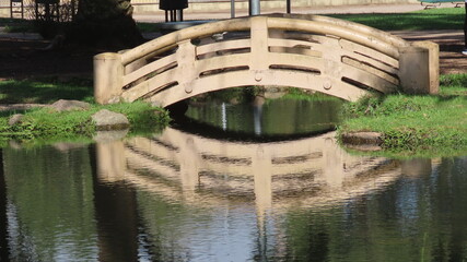 bridge in the park