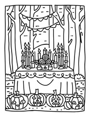 Halloween Easy Coloring Pages for Kids, Teens, and Adults | Coloring Pages – Spooky, Fun, and Easy Designs for Kids, Teens, and Adults | Cute Ghosts, Pumpkins, Witches & More