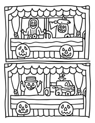 Halloween Easy Coloring Pages for Kids, Teens, and Adults | Coloring Pages – Spooky, Fun, and Easy Designs for Kids, Teens, and Adults | Cute Ghosts, Pumpkins, Witches & More