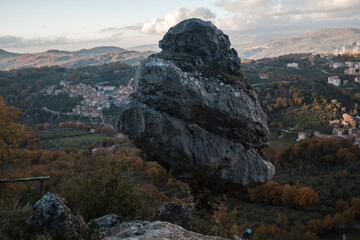 estrange rock formation
