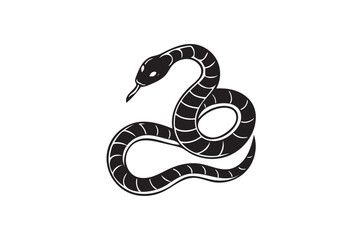 Rattlesnake silhouette.