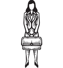 business icon hand drawing