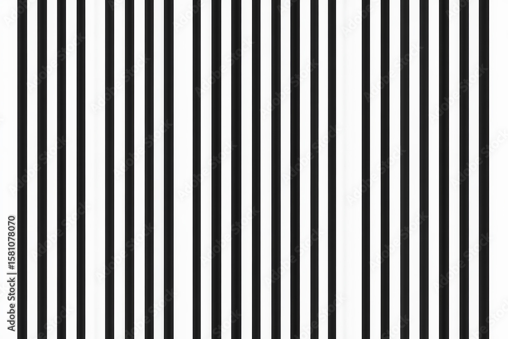 Poster monochrome vertical stripes: a stark arrangement of alternating black and white vertical lines, crea