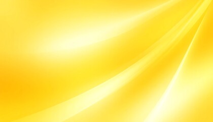 Bright yellow abstract background with flowing lines