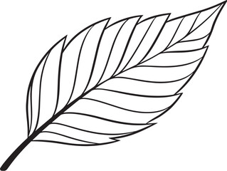 Obraz premium Clean foliage pattern icon with organic detail