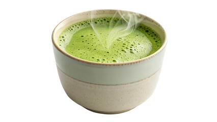 Cup, hot, Matcha, Tea, isolated, Transparent, wooden, Top,