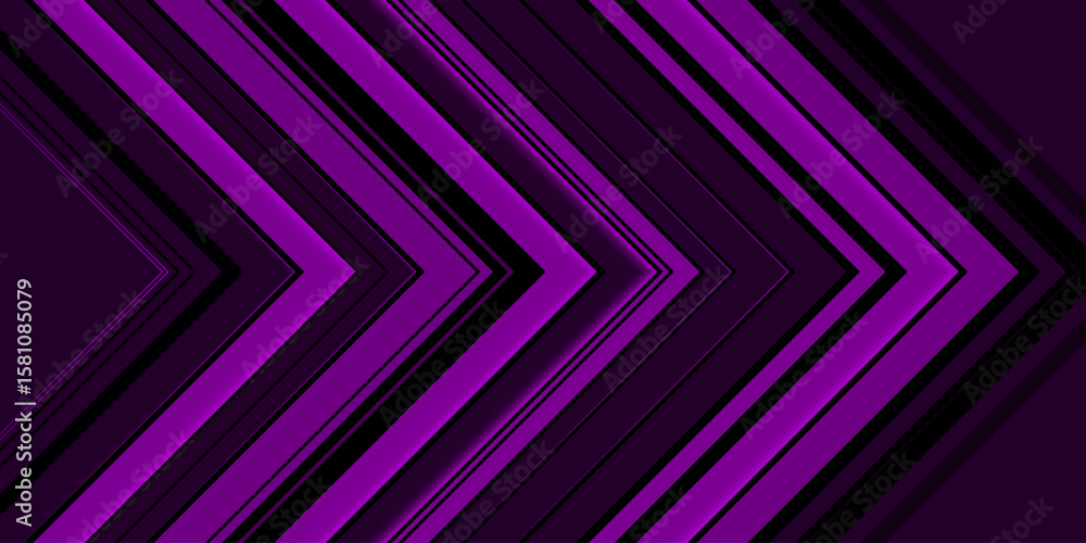 Poster futuristic vector geometric pattern with strips – modern indicator template for business decoration 