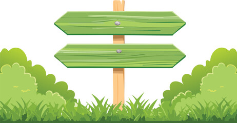 blank green wooden road sign guide board, directional street point sign board, cutout png.arrow, billboard, clip, direction, directional, guide, hardwood, panel, point, pointer, post, signpost, signs,
