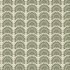 Boho Bloom seamless vector pattern