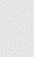 Background seamless pattern texture moon circle white gradient