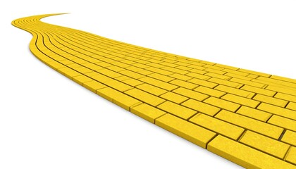 Yellow brick road, perspective (1)