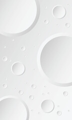 Background seamless pattern texture moon circle white gradient