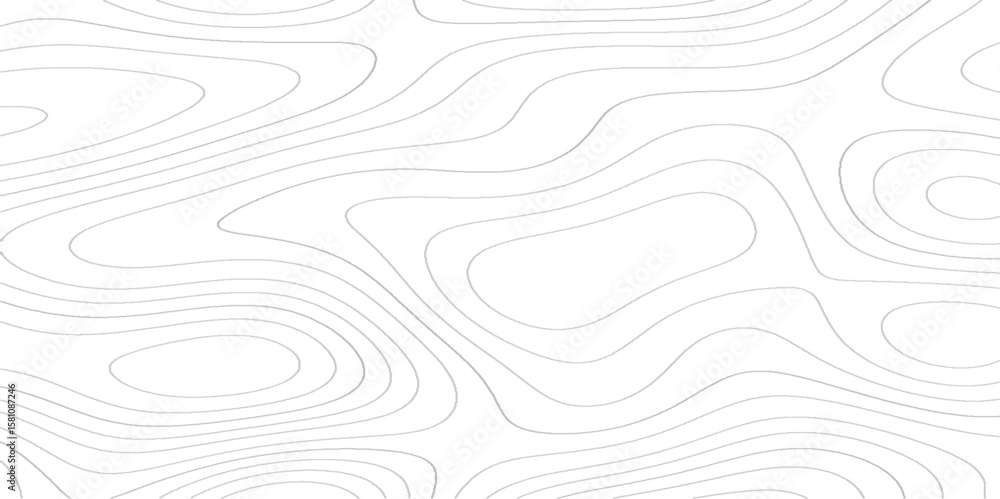 Aufkleber topographic contour geographic lines map seamless pattern, topographic map pattern featuring stylize
