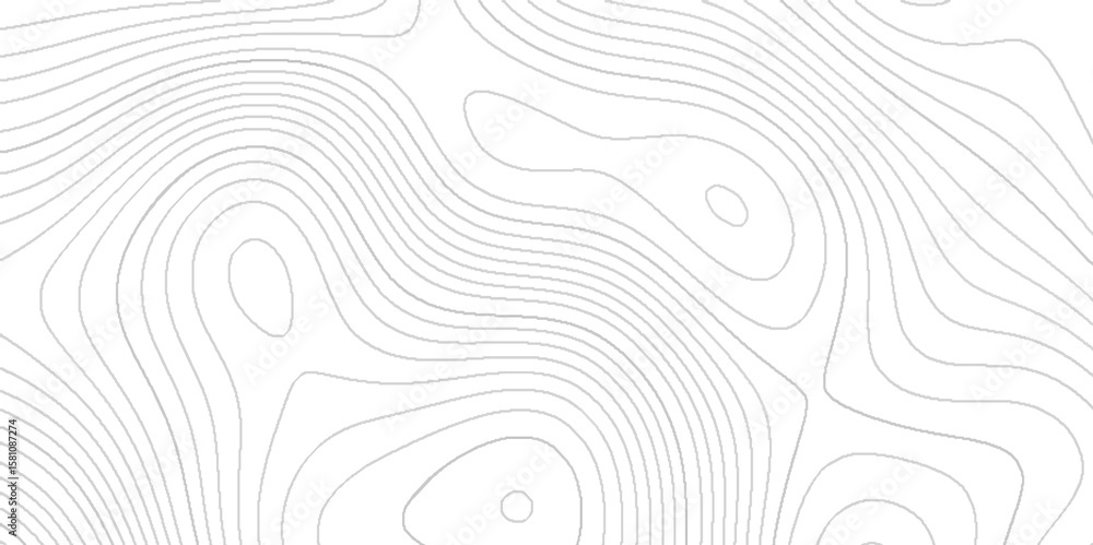 Aufkleber topographic contour geographic lines map seamless pattern, topographic map pattern featuring stylize
