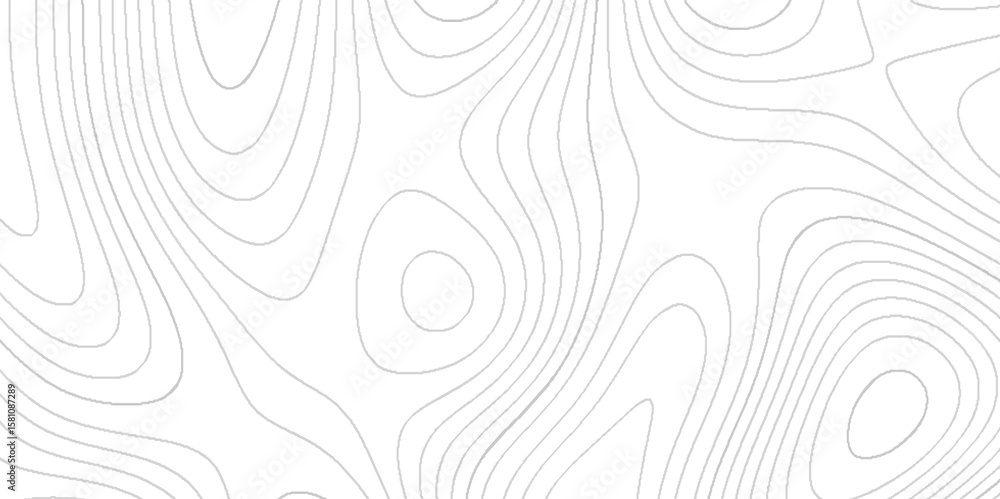 Aufkleber topographic contour geographic lines map seamless pattern, topographic map pattern featuring stylize