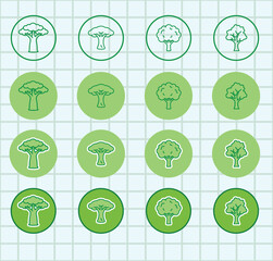 1 Tree, Forest,Plant Bulat