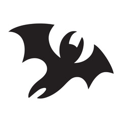 Black Bat Halloween  Silhouette Vector Designs