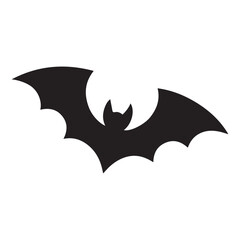 Black Bat Halloween  Silhouette Vector Designs