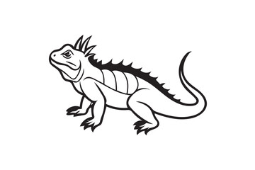 Dragon silhouette.