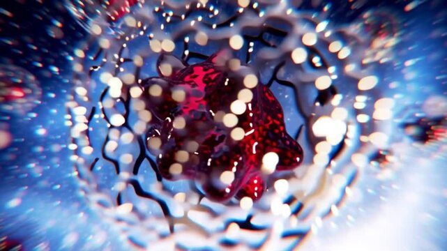 Molecular structure of graphene nanospheres in space