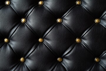 Naklejka premium black metal scratched steel plate textured background Generative Ai